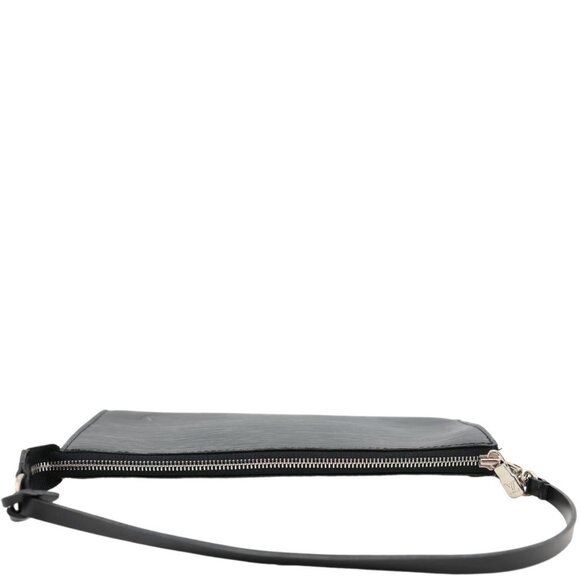 Louis Vuitton  Pochette Accessoires Epi Leather Shoulder Bag Noir Black - Picture 4 of 11